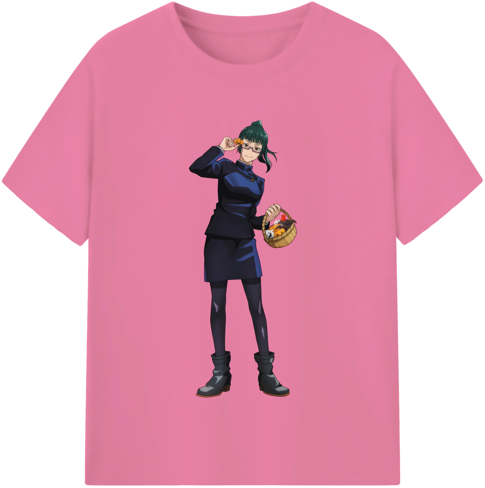 （画像用） 呪術廻戦 Jujutsu Kaisen 綿100％半袖Tシャツ（フロントプリント）